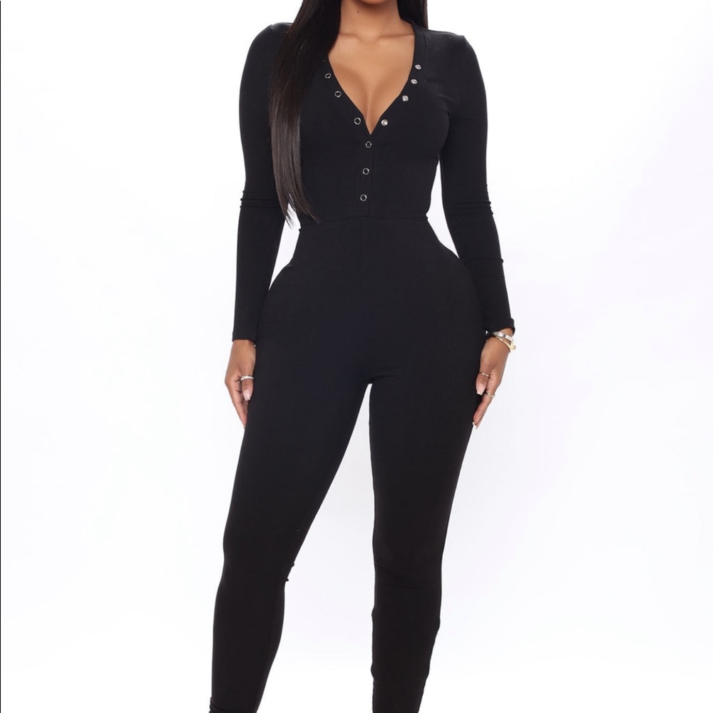 Black jumpsuit